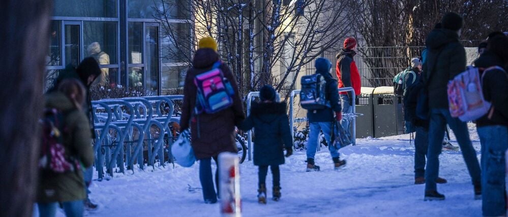 An einigen Schulen im Südwesten Berlins wurden Notbetreuungen eingerichtet.