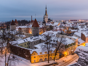Vom Domberg aus kann man die mittelalterliche Unterstadt überblicken.