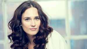 Die Pianistin Anna Vinnitskaya. 