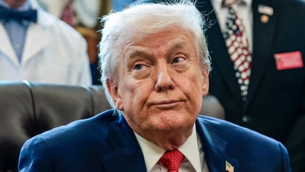 US-Präsident Donald Trump am 18. Dezember 2025 im Oval Office des Weißen Hauses in Washington, D.C..