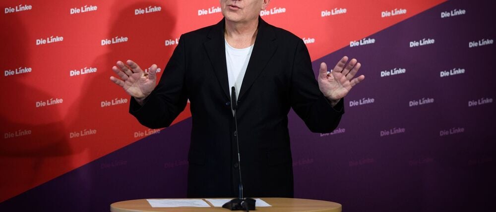 Linken-Chef Jan van Aken findet den Anschlag auf das Berliner Stromnetz „total Panne".