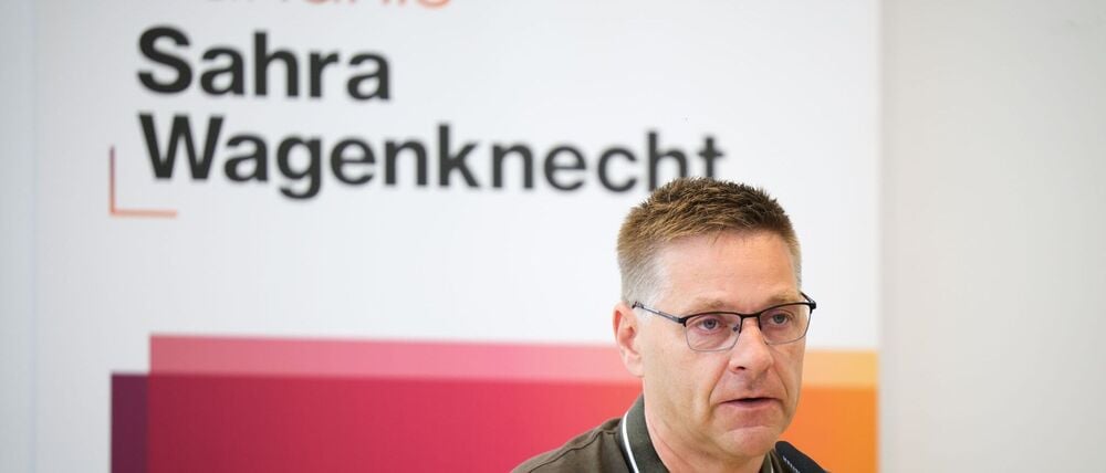 BSW-Generalsekretär Oliver Ruhnert sieht noch Chancen für die Koalition seiner Partei mit der SPD in Brandenburg. (Archivbild)