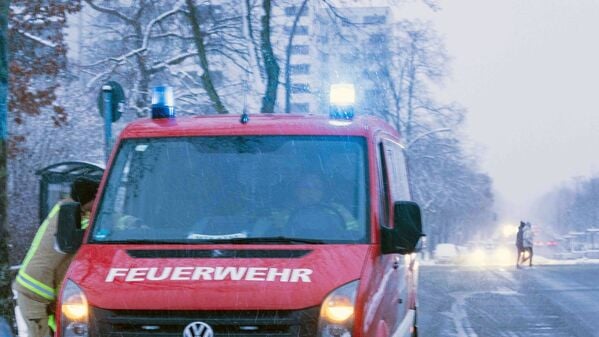 Feuerwehr im Einsatz.