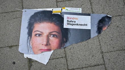 Rapider Absturz nach gutem Start. Laut Umfragen hat sich das Wählerpotenzial des BSW in nur zwei Jahren halbiert.