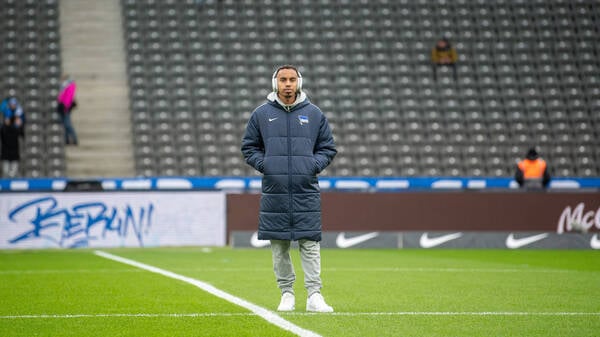 Bilal Hussein war bei Hertha BSC meistens außen vor. 