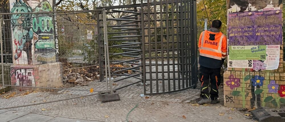Voraussichtlich sollen die neu gebauten Tore an den Eingängen des Parks ab März nachts geschlossen werden. (Archivfoto)