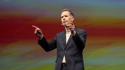 Christian Dürr, Vorsitzender der FDP, spricht beim traditionellen Dreikönigstreffen der FDP in Stuttgart.