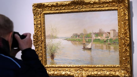 Villa Liebermann am Wannsee in Berlin-Zehlendorf bereitete wegen des Stromausfalls eine Evakuierung vor.