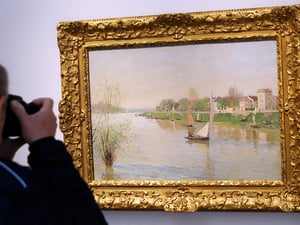 Villa Liebermann am Wannsee in Berlin-Zehlendorf bereitete wegen des Stromausfalls eine Evakuierung vor.