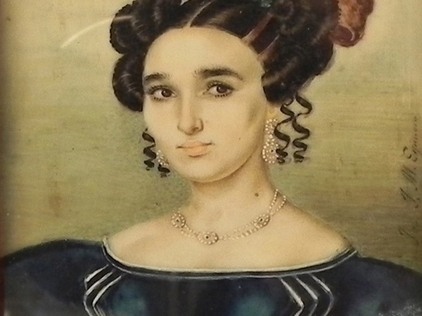 Portrait of Manuela Sáenz (1830) - Bogotá.José María Espinosa Prieto - Colección Museo de Antioquia