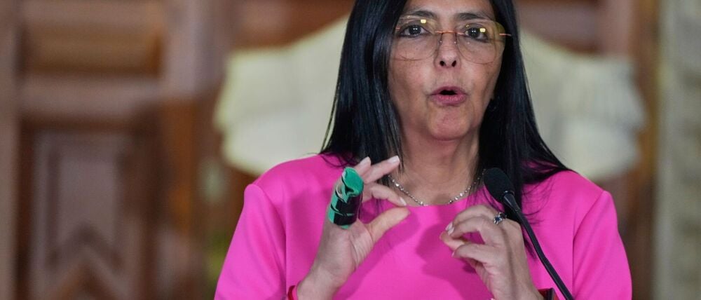 Delcy Rodríguez gilt als enge Vertraute des von den USA gefangen genommenen Präsidenten Maduro. (Archivbild)
