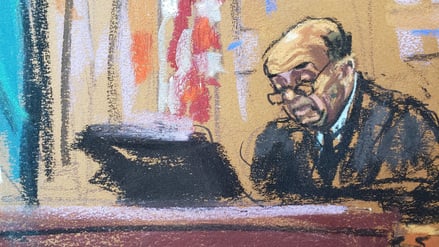 District Judge Alvin Hellerstein beim Prozess gegen Maduro.