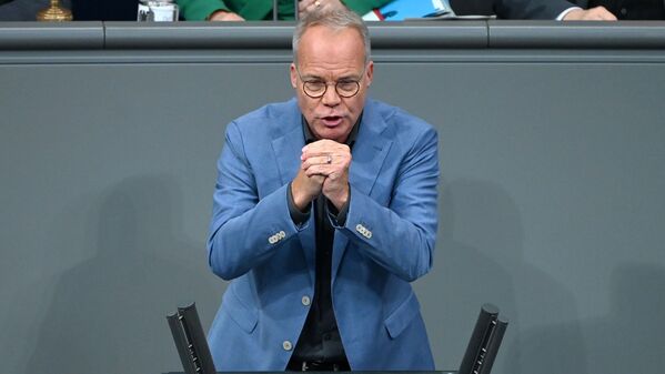 Matthias Miersch, SPD-Fraktionsvorsitzender, spricht im Bundestag.