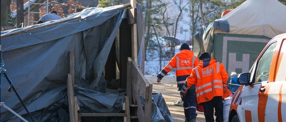 170 Experten und Techniker flicken das Berliner Stromnetz wieder. 