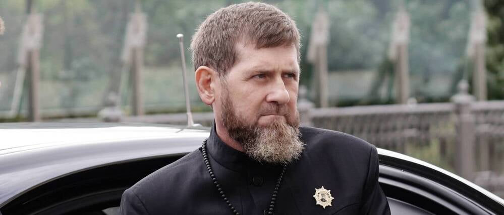 Ramsan Kadyrow vor einem Treffen mit Wladimir Putin in Moskau am 7. August 2025.