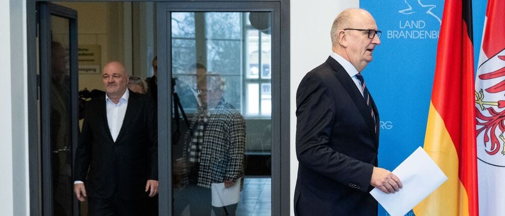 Brandenburgs Ministerpräsident Dietmar Woidke (SPD) weist Kritik des bisherigen Koalitionspartners BSW zurück. (Archivbild)