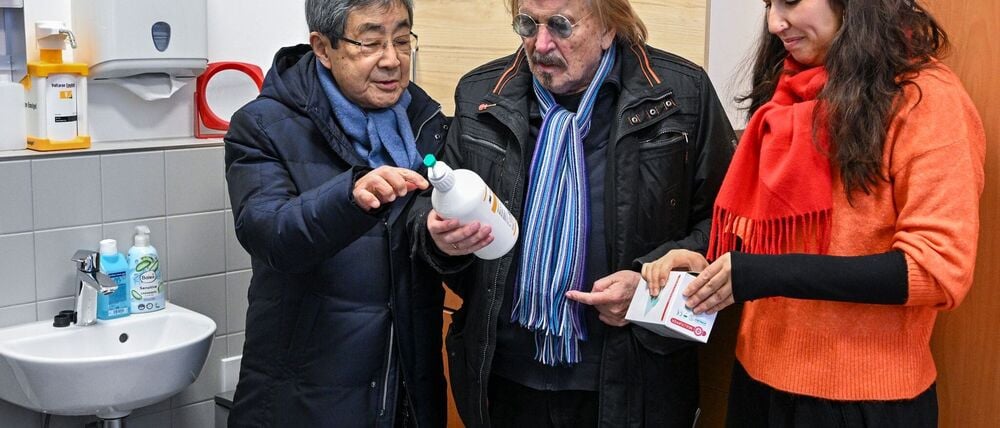 Die Caritas-Ambulanz ist laut Zander „ganz wichtig für Berlin“.