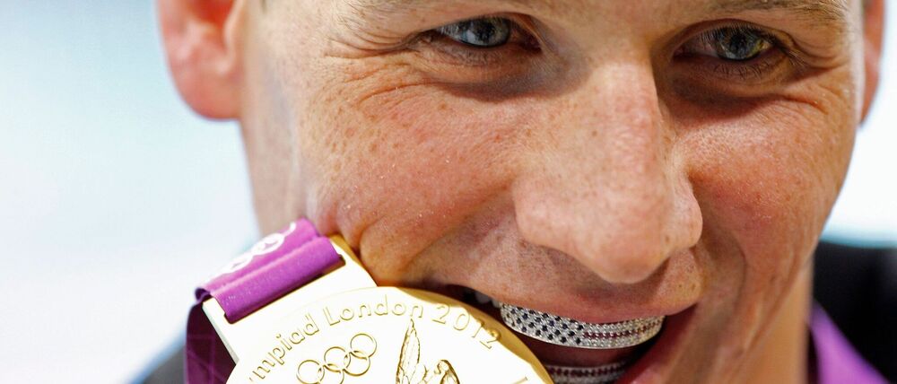 Ryan Lochte hat drei Olympia-Goldmedaillen versteigert. (Archivbild)