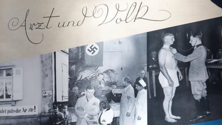 In der KVBB beschäftigt sich eine Ausstellung mit der Medizin im Nationalsozialismus.