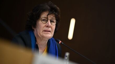 Maren Schellenberg, Bezirksbürgermeisterin von Steglitz-Zehlendorf.