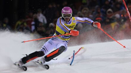 Linus Straßer belegte beim Nachtslalom in Madonna di Campiglio Rang 14.