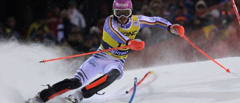 Linus Straßer belegte beim Nachtslalom in Madonna di Campiglio Rang 14.