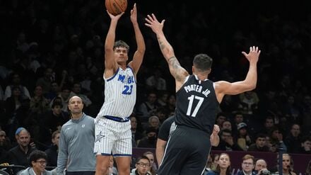 Tristan da Silva erzielte 14 Punkte gegen Brooklyn.