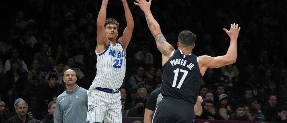 Tristan da Silva erzielte 14 Punkte gegen Brooklyn.