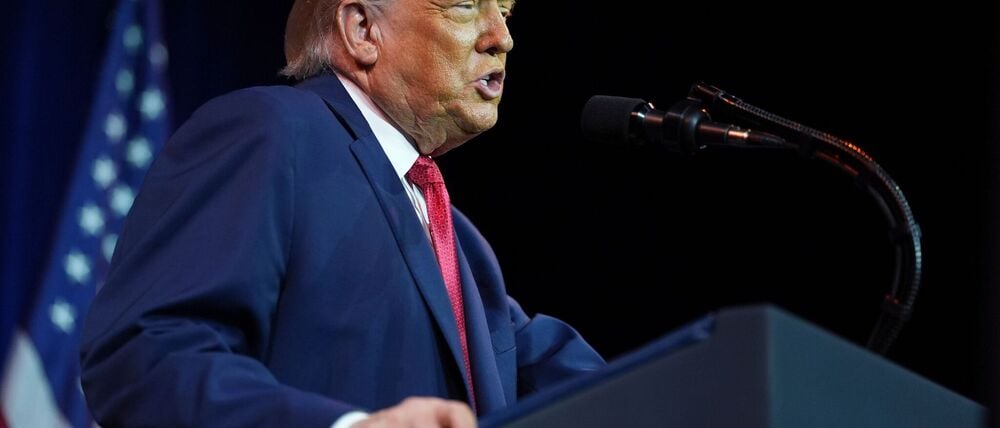 US-Präsident Donald Trump will US-Rüstungs- und Verteidigungsunternehmen erstmal keine Dividendenausschüttungen und Aktienrückkäufe erlauben. (Archivfoto)