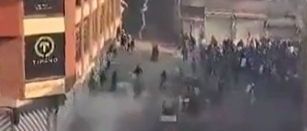 In Teheran ist es zu Ausschreitungen gekommen. 