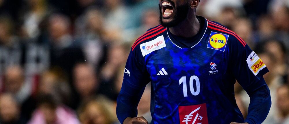 Der französische Handball-Nationalspieler Dika Mem spielt bald für Berlin. (Archivbild)