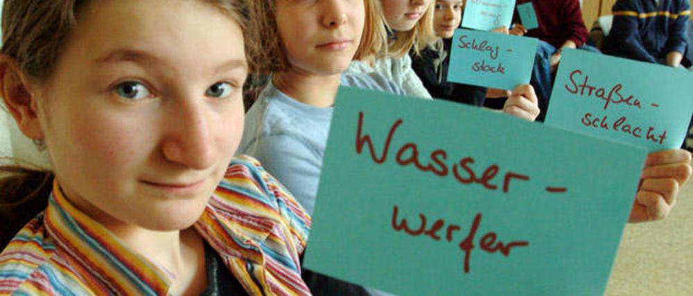 Gewalttraining Schule
