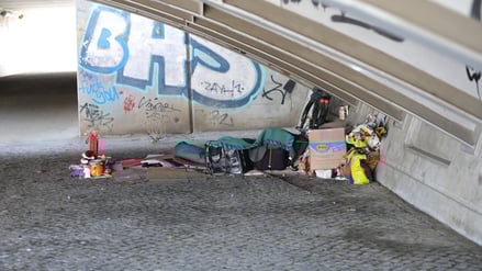 Für Obdachlose können die eisigen Temperaturen lebensbedrohlich sein. 