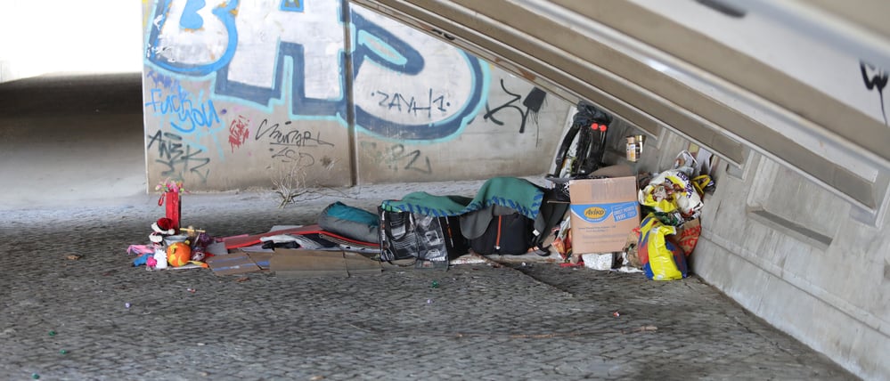 Für Obdachlose können die eisigen Temperaturen lebensbedrohlich sein.