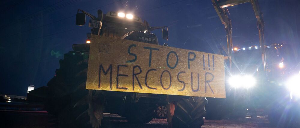 Landwirte befürchten unverhältnismäßige Konkurrenz durch günstige Importe aus Südamerika.
