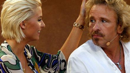 Lena Gerke und Thomas Gottschalk