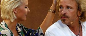 Lena Gerke und Thomas Gottschalk