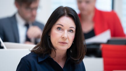 Brandenburgs Ministerin für Gesundheit und Soziales Britta Müller