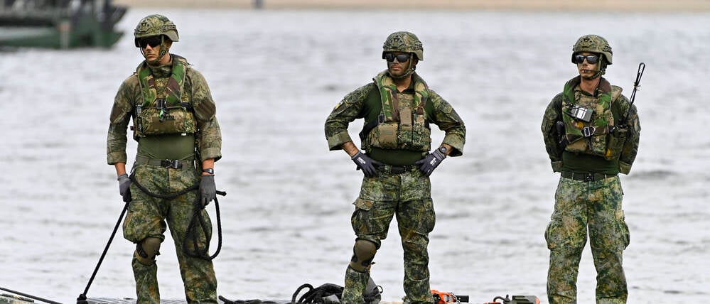 Beim Grand Crossing 2025 üben rund 1.200 Soldatinnen und Soldaten aus Deutschland, Großbritannien, Italien und den Niederlanden mit über 500 Militärfahrzeugen im Kreis Kleve. (Archiv-Foto).