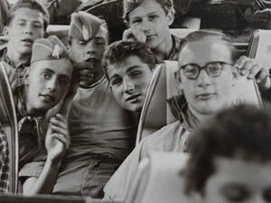 Ausflug GER, 20210304, Aufnahme ca. 1952, Ausflug mit einem Reisebus *** Excursion GER, 20210304, photo ca 1952, excursion with a coach