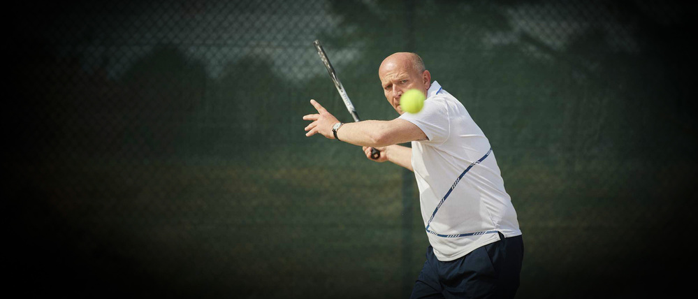 Kai Wegner spielt Tennis, um den Kopf frei zu bekommen.