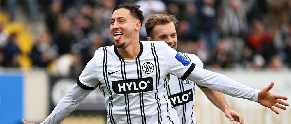 Weiß, wo das Tor steht: Younes Ebnoutalib.