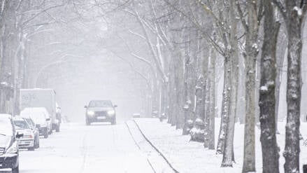 In Berlin und Brandenburg werden Frost und Schnee erwartet.