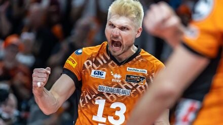 Ruben Schott und die BR Volleys sammeln wichtige Punkte im Kampf um die K.o.-Phase. (Archivbild)