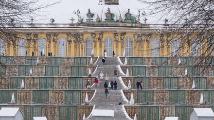 Parkanlagen und Schlösser in Brandenburg und Berlin bleiben am Freitag geschlossen.
