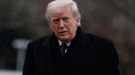 Hat ein Treffen mit der venezolanischen Oppositionsführerin María Corina Machado kommende Woche angedeutet - US-Präsident Donald Trump. (Archivbild)