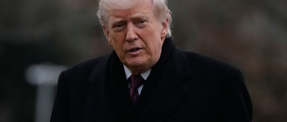 Hat ein Treffen mit der venezolanischen Oppositionsführerin María Corina Machado kommende Woche angedeutet - US-Präsident Donald Trump. (Archivbild)