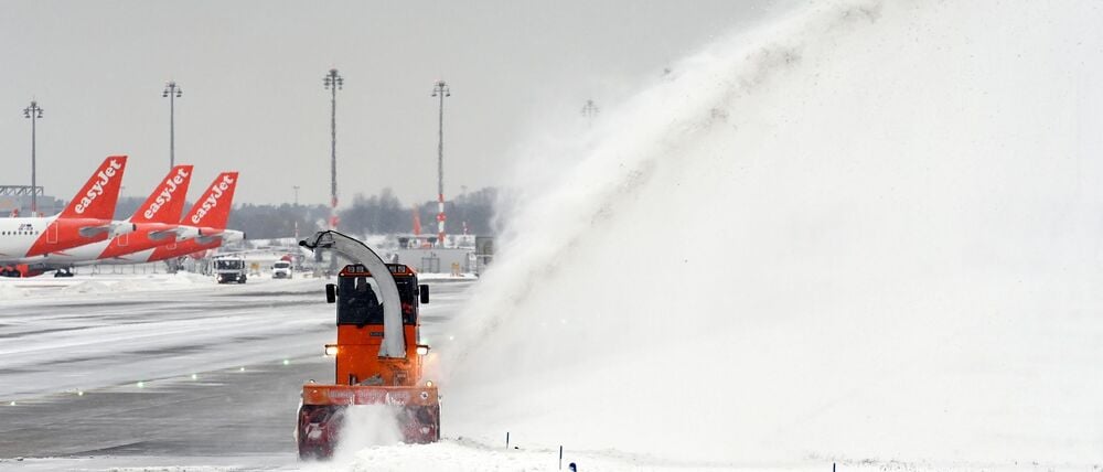 Am BER läuft der Flugbetrieb weitestgehend normal. (Archivbild)