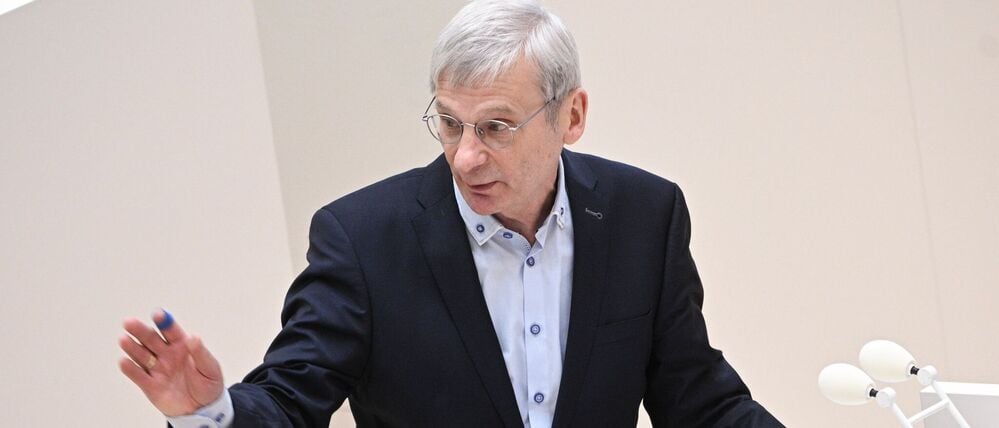 Hans-Christoph Berndt, Vorsitzender der Brandenburger AfD-Fraktion.