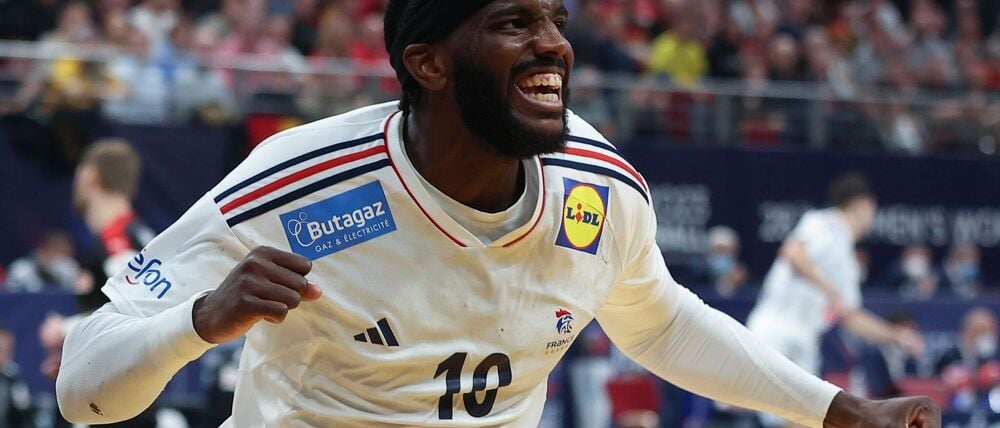 Der französische Handball-Nationalspieler Dika Mem spielt bald für Berlin. (Archivbild)